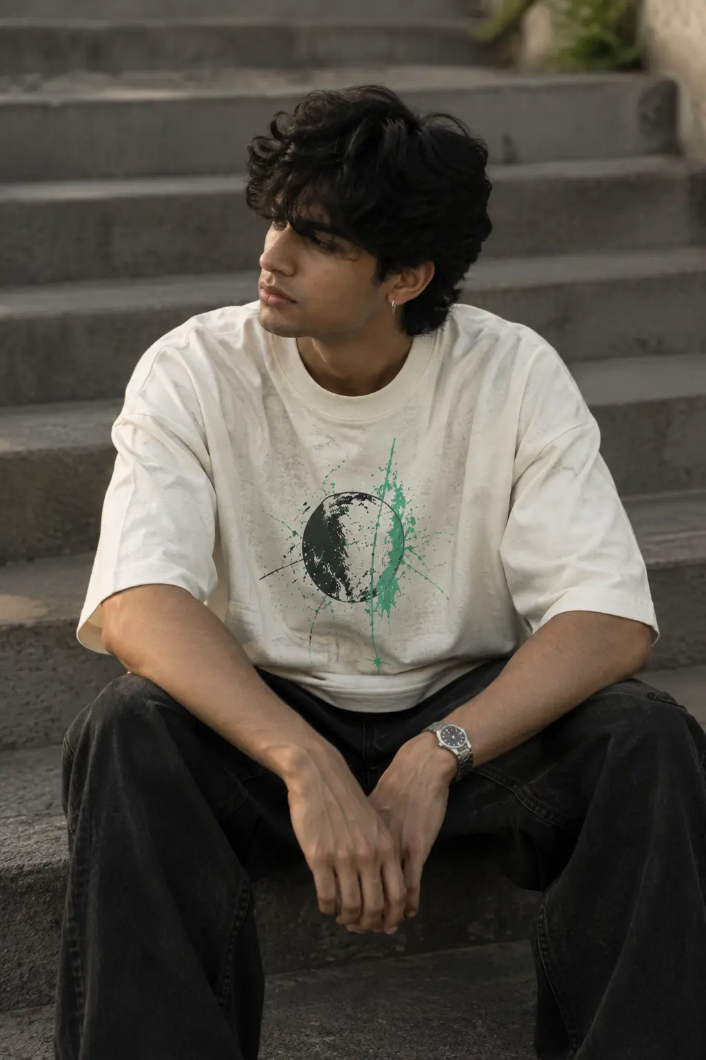 TEEYZ oversized t-shirt street style 6